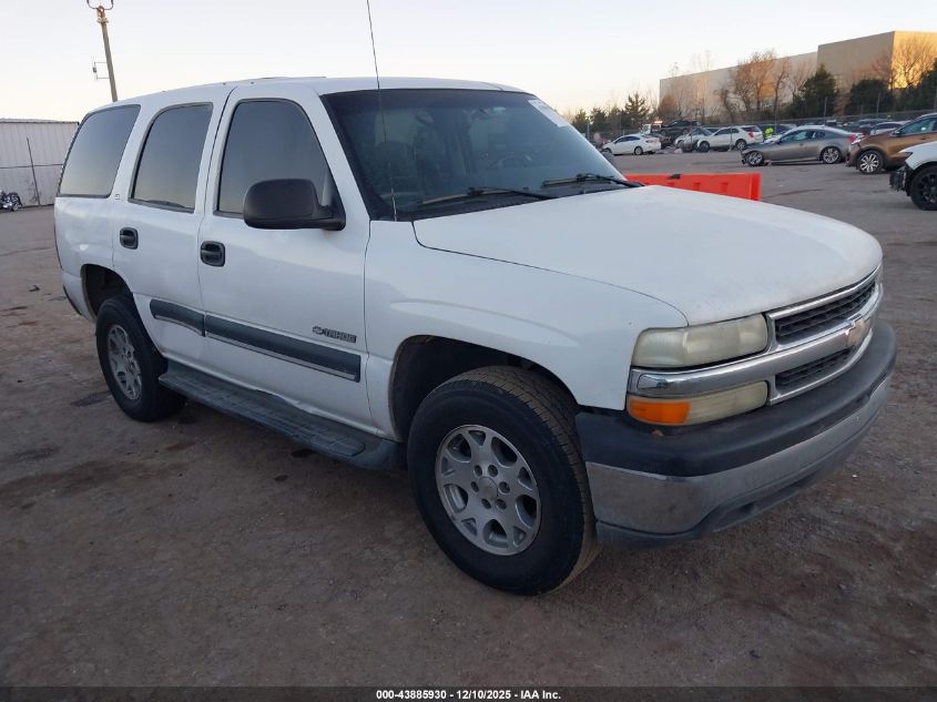 2001 Chevrolet Tahoe Ls VIN: 1GNEC13T81R199182 Lot: 43885930