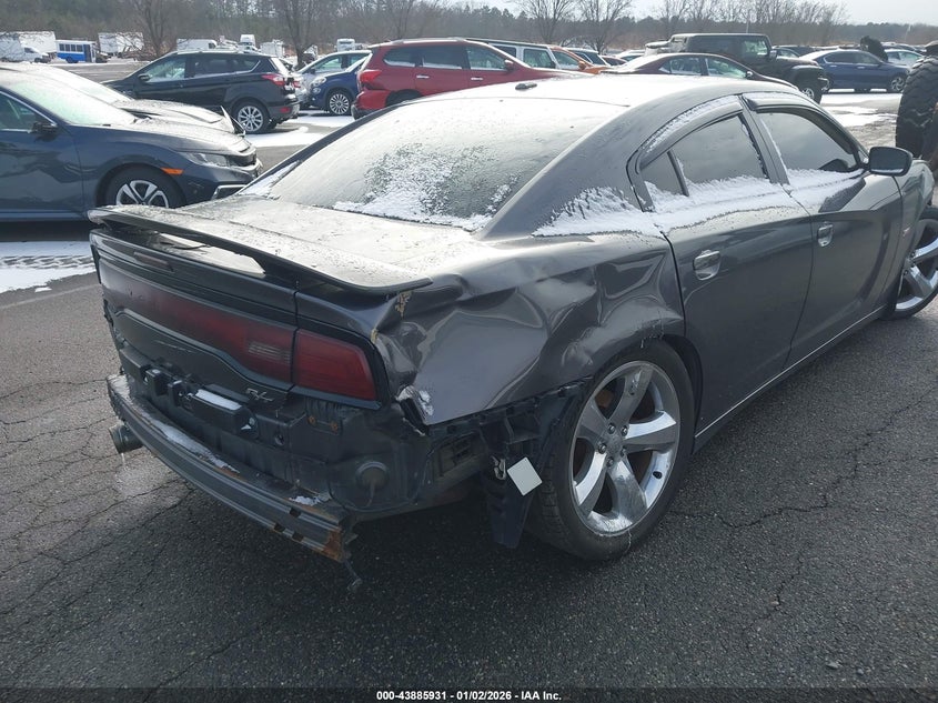 Vin: 2c3cdxctxdh707158, lot: 44381483, dodge charger r/t max 20134
