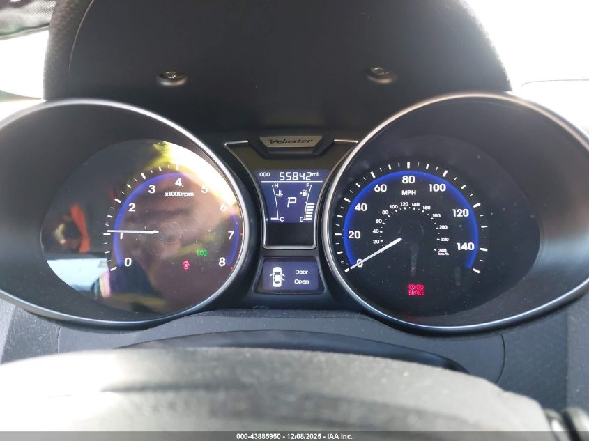 2015 Hyundai Veloster Turbo VIN: KMHTC6AEXFU224598 Lot: 43885950