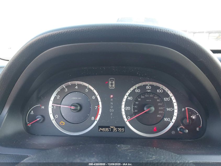 2009 Honda Accord 2.4 Lx VIN: 1HGCP26379A168104 Lot: 43885959