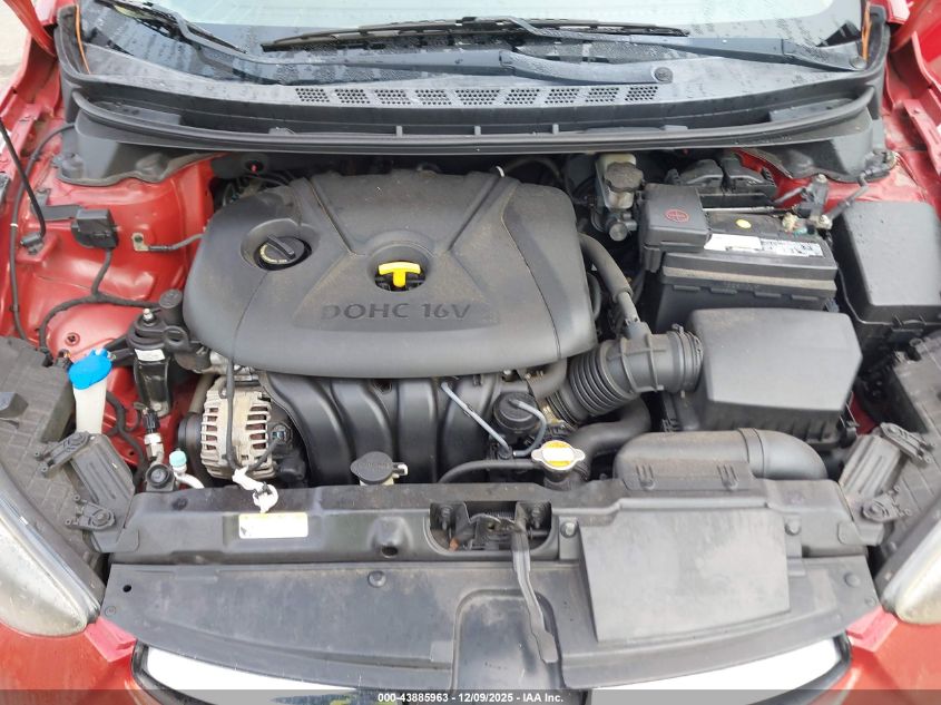 2011 Hyundai Elantra Gls (Ulsan Plant) VIN: KMHDH4AE6BU086272 Lot: 43885963