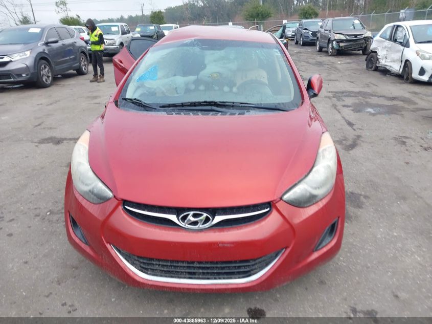 2011 Hyundai Elantra Gls (Ulsan Plant) VIN: KMHDH4AE6BU086272 Lot: 43885963