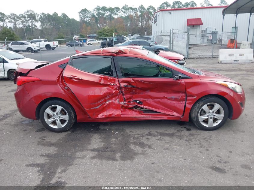 2011 Hyundai Elantra Gls (Ulsan Plant) VIN: KMHDH4AE6BU086272 Lot: 43885963