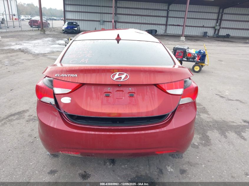 2011 Hyundai Elantra Gls (Ulsan Plant) VIN: KMHDH4AE6BU086272 Lot: 43885963