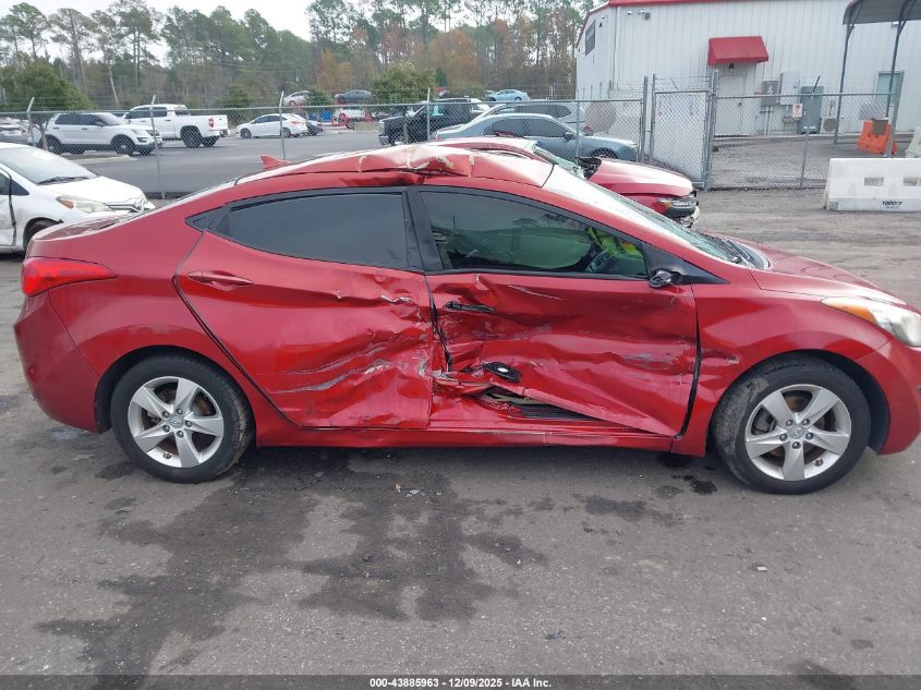 2011 Hyundai Elantra Gls (Ulsan Plant) VIN: KMHDH4AE6BU086272 Lot: 43885963