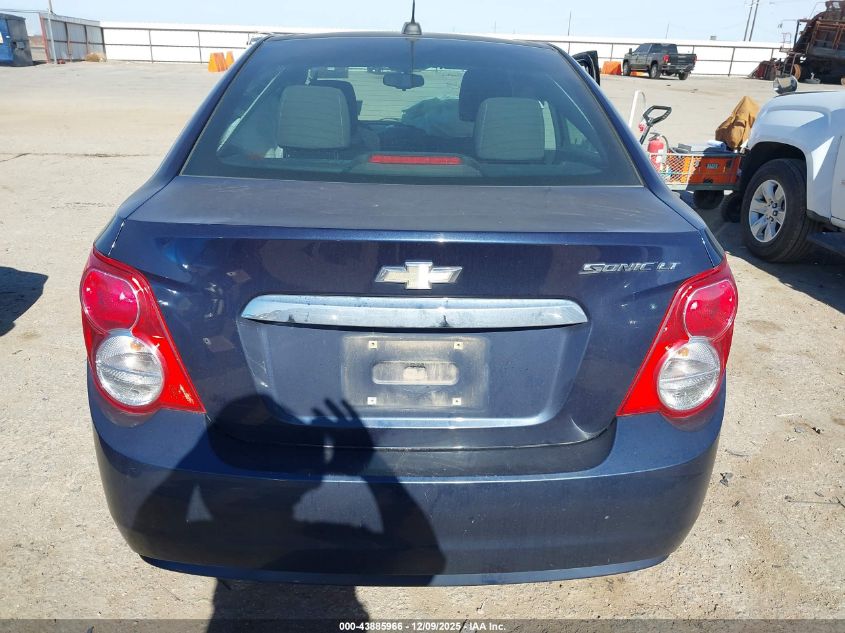 2016 Chevrolet Sonic Lt Auto VIN: 1G1JC5SH0G4158068 Lot: 43885966