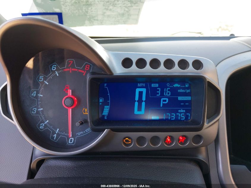 2016 Chevrolet Sonic Lt Auto VIN: 1G1JC5SH0G4158068 Lot: 43885966