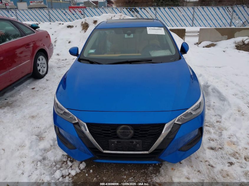 2022 Nissan Sentra Sv Xtronic Cvt VIN: 3N1AB8CV1NY300117 Lot: 43886006