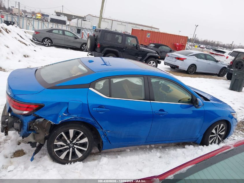 2022 Nissan Sentra Sv Xtronic Cvt VIN: 3N1AB8CV1NY300117 Lot: 43886006