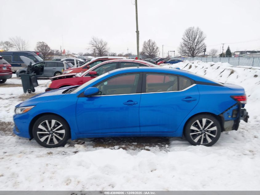 2022 Nissan Sentra Sv Xtronic Cvt VIN: 3N1AB8CV1NY300117 Lot: 43886006