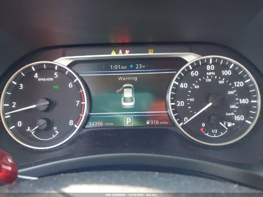 2022 Nissan Sentra Sv Xtronic Cvt VIN: 3N1AB8CV1NY300117 Lot: 43886006