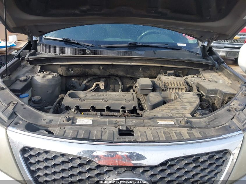 2011 Kia Sorento Lx VIN: 5XYKT3A16BG076277 Lot: 43886015