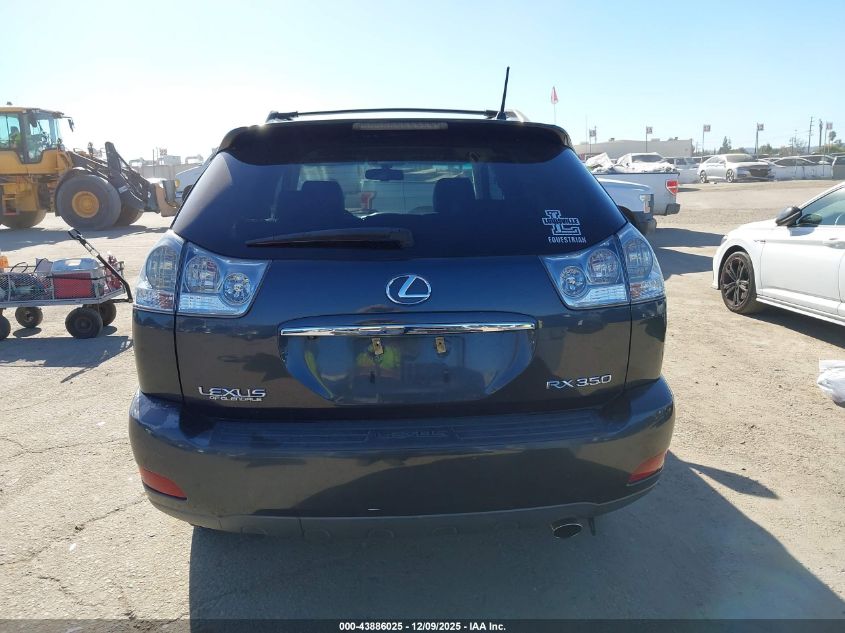 2009 Lexus Rx 350 VIN: 2T2GK31UX9C079039 Lot: 43886025