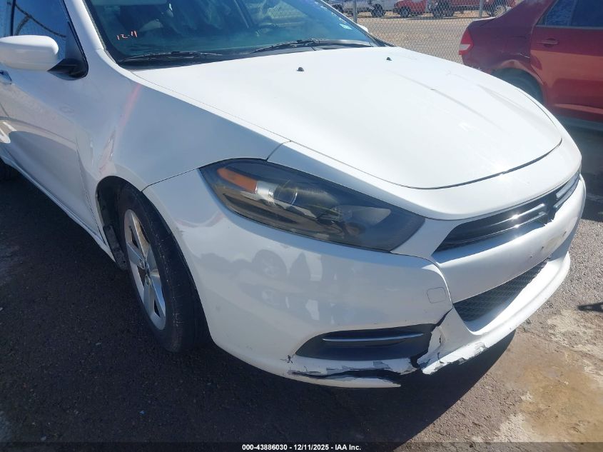2015 Dodge Dart Sxt VIN: 1C3CDFBB2FD227392 Lot: 43886030