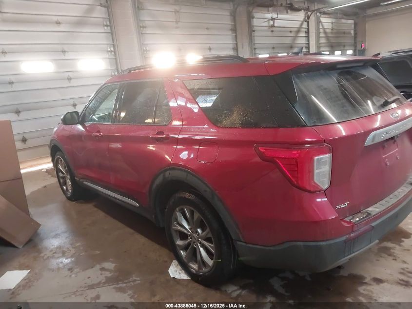 2022 Ford Explorer Xlt VIN: 1FMSK8DHXNGC18619 Lot: 43886045