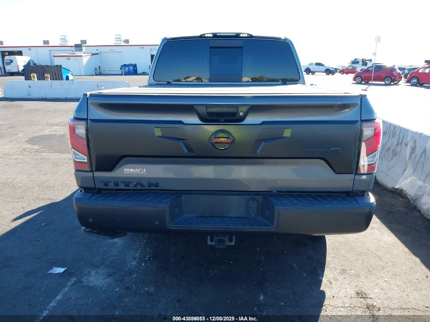 2021 Nissan Titan Pro-4X 4X4 VIN: 1N6AA1ED1MN526145 Lot: 43886053