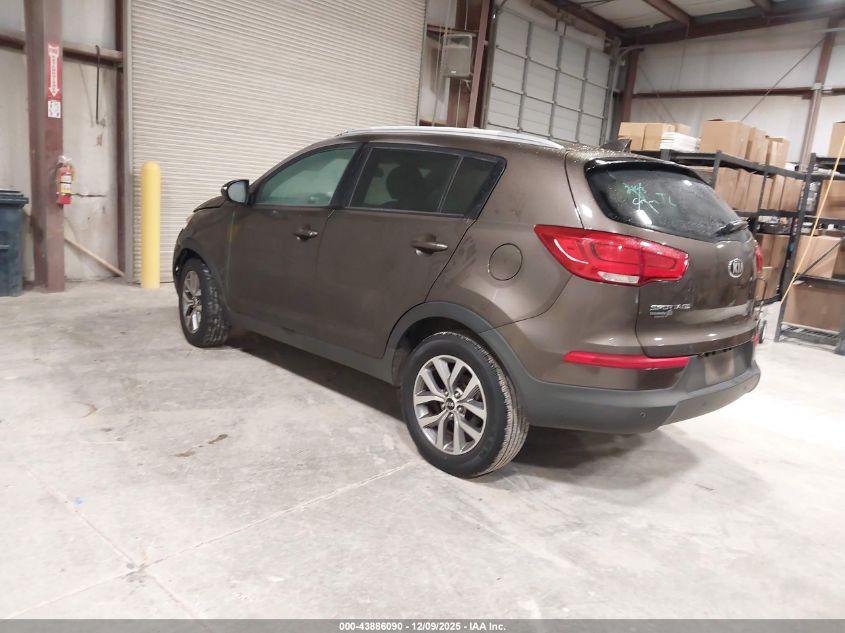 2014 Kia Sportage Lx VIN: KNDPB3AC9E7608259 Lot: 43886090