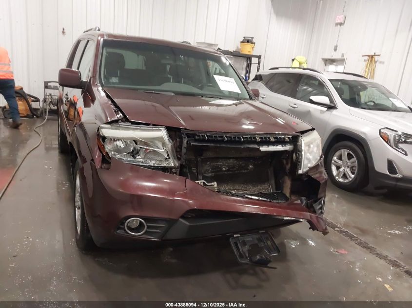 2015 Honda Pilot Ex-L VIN: 5FNYF4H66FB031779 Lot: 43886094