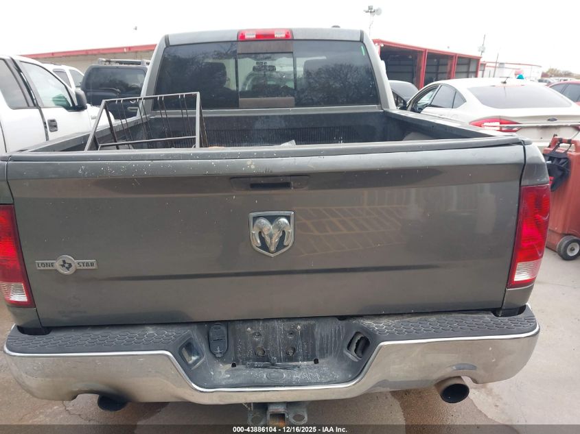 2012 Ram 1500 Slt VIN: 1C6RD6LT3CS152861 Lot: 43886104