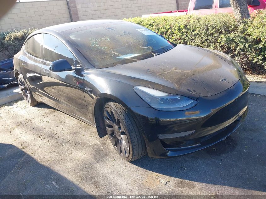 TESLA MODEL 3 PERFORMANCE DUAL MOTOR ALL-WHEEL DRIVE