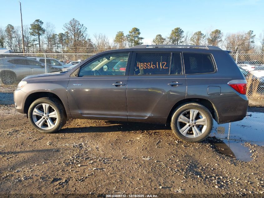 2008 Toyota Highlander Sport VIN: JTEDS43A582065381 Lot: 43886112