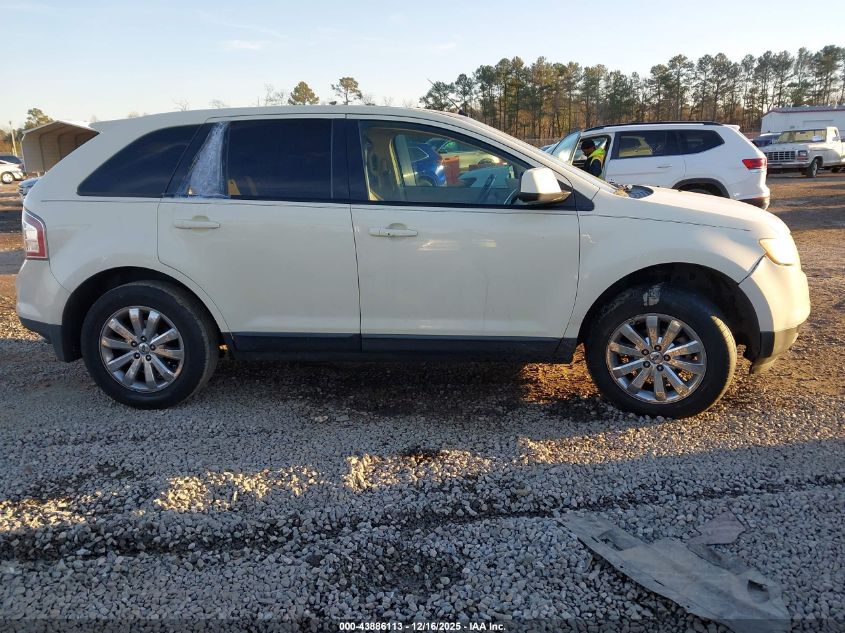 2007 Ford Edge Sel Plus VIN: 2FMDK39C77BA80010 Lot: 43886113