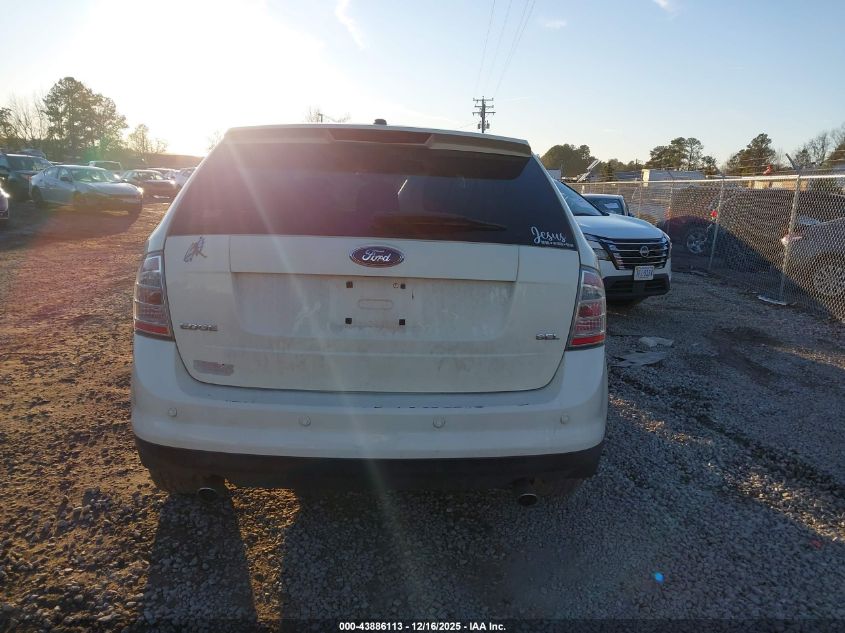 2007 Ford Edge Sel Plus VIN: 2FMDK39C77BA80010 Lot: 43886113