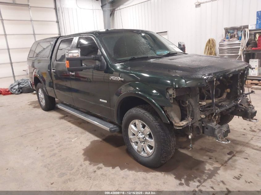 2013 Ford F-150 Lariat VIN: 1FTFW1ETXDFC72138 Lot: 43886116