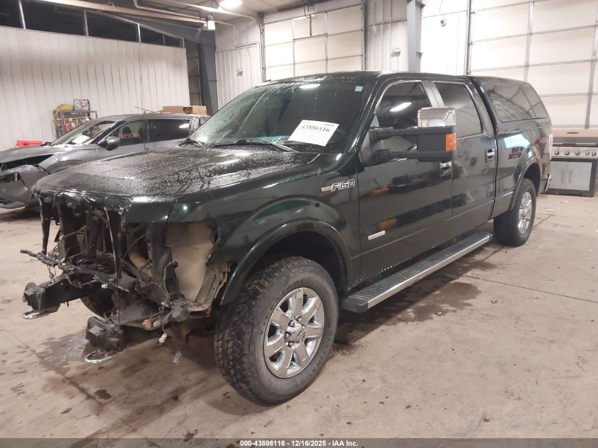 2013 Ford F-150 Lariat VIN: 1FTFW1ETXDFC72138 Lot: 43886116