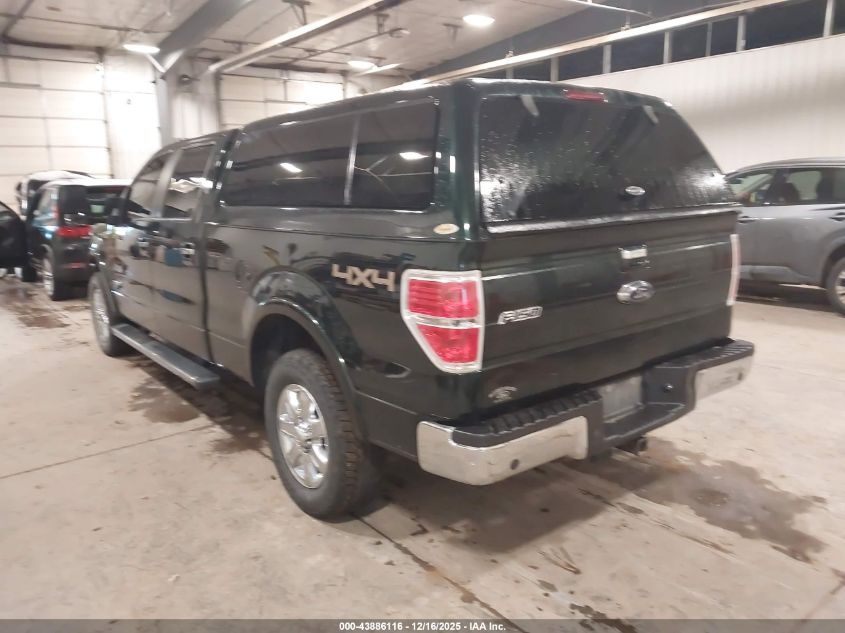 2013 Ford F-150 Lariat VIN: 1FTFW1ETXDFC72138 Lot: 43886116