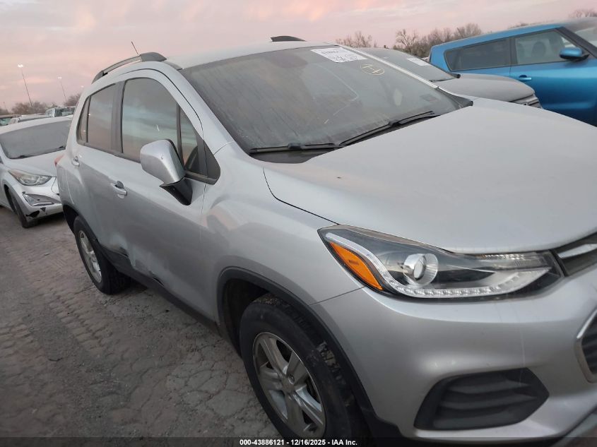 2022 Chevrolet Trax Awd Lt VIN: KL7CJPSM2NB535195 Lot: 43886121