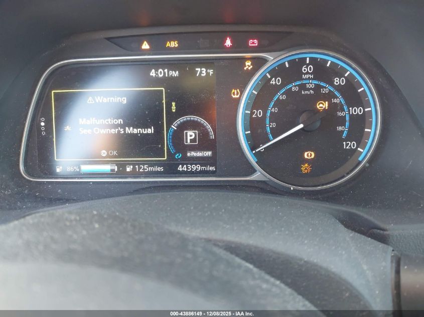 2018 Nissan Leaf S VIN: 1N4AZ1CP3JC311565 Lot: 43886149