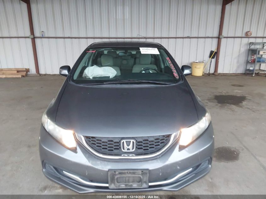 2013 Honda Civic Lx VIN: 19XFB2F50DE231478 Lot: 43886155