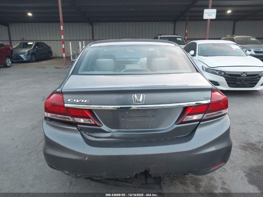 2013 Honda Civic Lx VIN: 19XFB2F50DE231478 Lot: 43886155