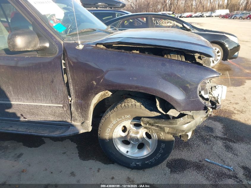 1999 Ford Explorer Eddie Bauer/Limited/Xlt VIN: 1FMDU34E7XZB42604 Lot: 43886159