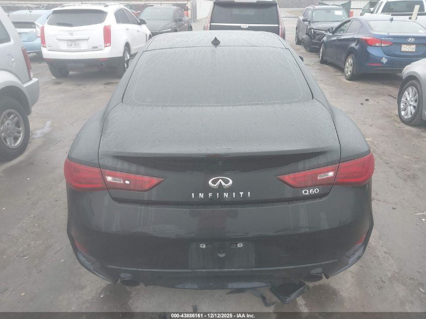 2017 Infiniti Q60 2.0T VIN: JN1CV7EK1HM110693 Lot: 43886161