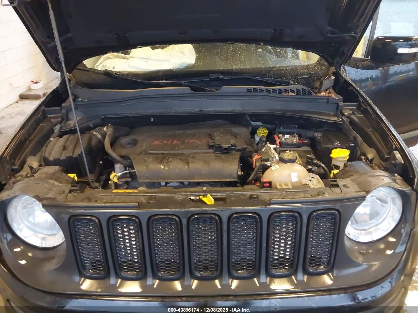 2017 Jeep Renegade Altitude 4X4 VIN: ZACCJBBB8HPE83702 Lot: 43886174