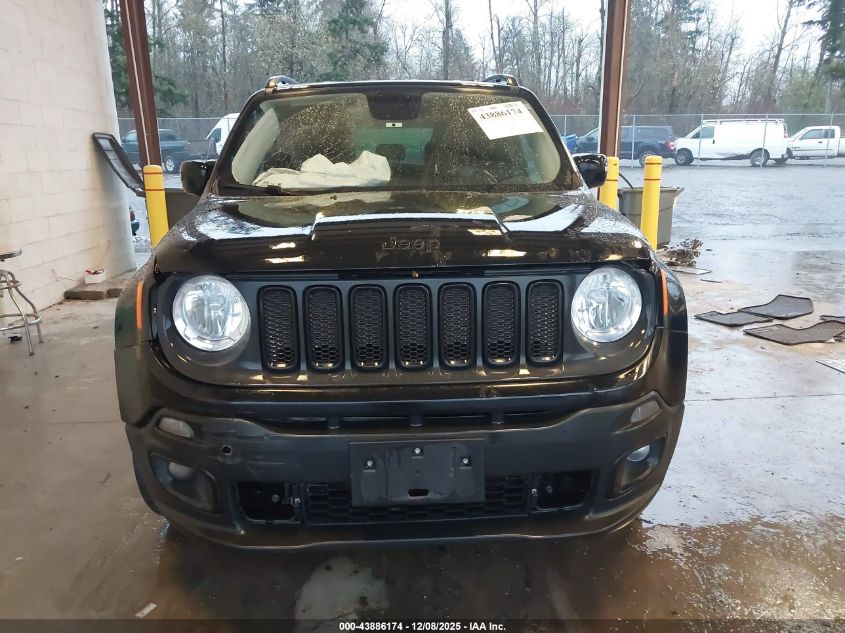 2017 Jeep Renegade Altitude 4X4 VIN: ZACCJBBB8HPE83702 Lot: 43886174