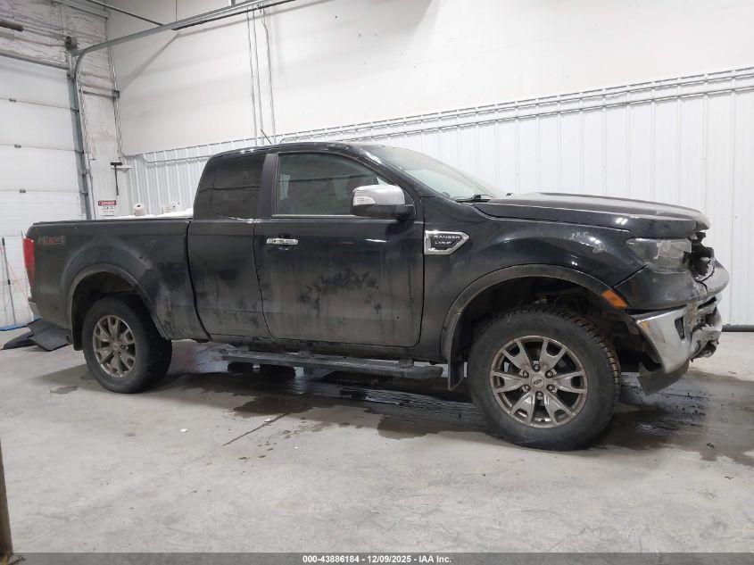 2019 Ford Ranger Lariat VIN: 1FTER1FHXKLA45124 Lot: 43886184