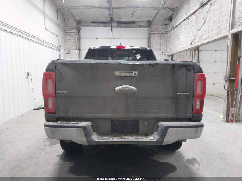 2019 Ford Ranger Lariat VIN: 1FTER1FHXKLA45124 Lot: 43886184