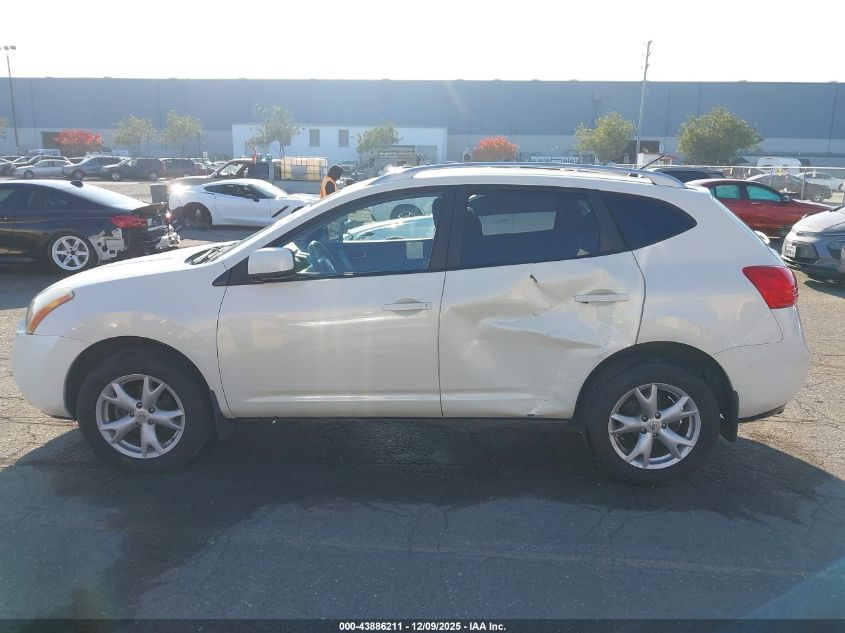 2008 Nissan Rogue Sl VIN: JN8AS58V38W119329 Lot: 43886211