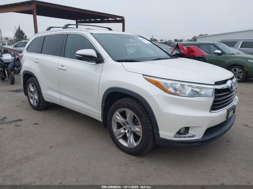 TOYOTA HIGHLANDER LIMITED V6