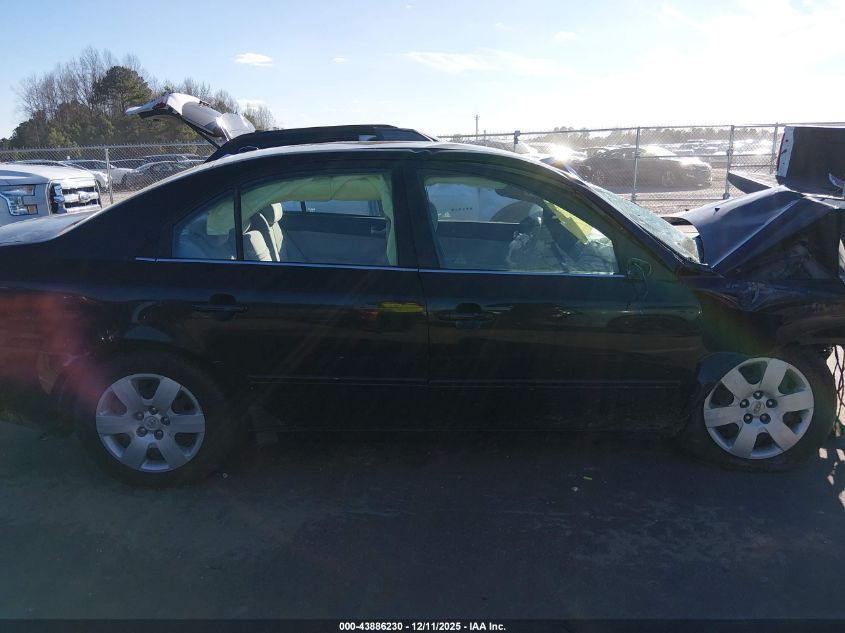 2008 Hyundai Sonata Gls VIN: 5NPET46C28H319663 Lot: 43886230