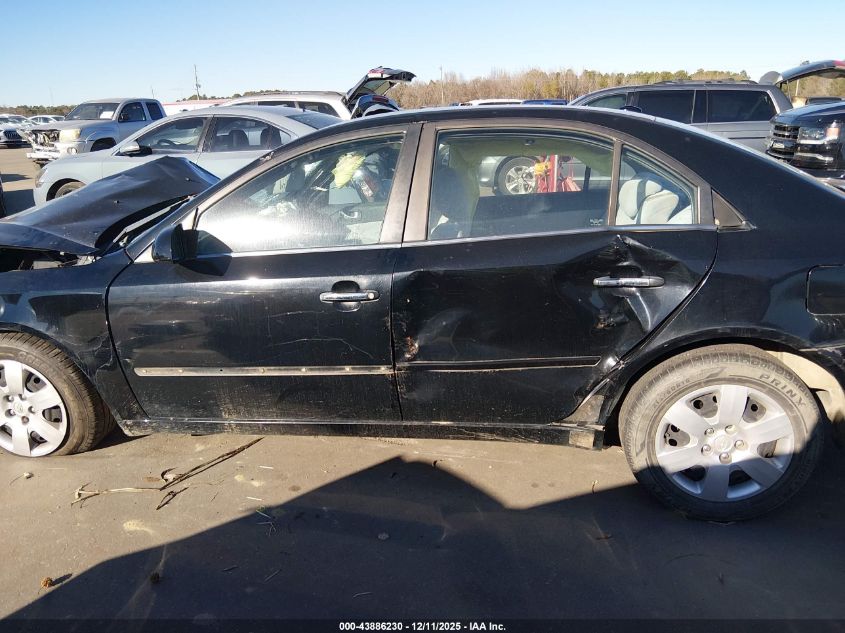 2008 Hyundai Sonata Gls VIN: 5NPET46C28H319663 Lot: 43886230