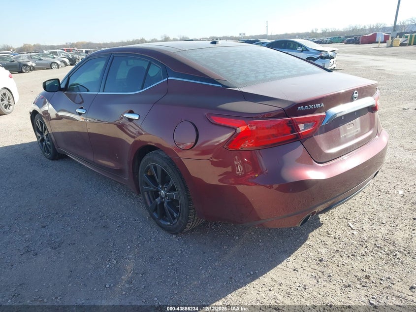Vin: 1n4aa6ap7gc415461, lot: 44381786, nissan maxima 3.5 sl 20163