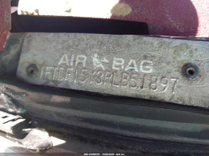 1994 Ford F150 VIN: 1FTDF15Y3RLB51897 Lot: 43886238