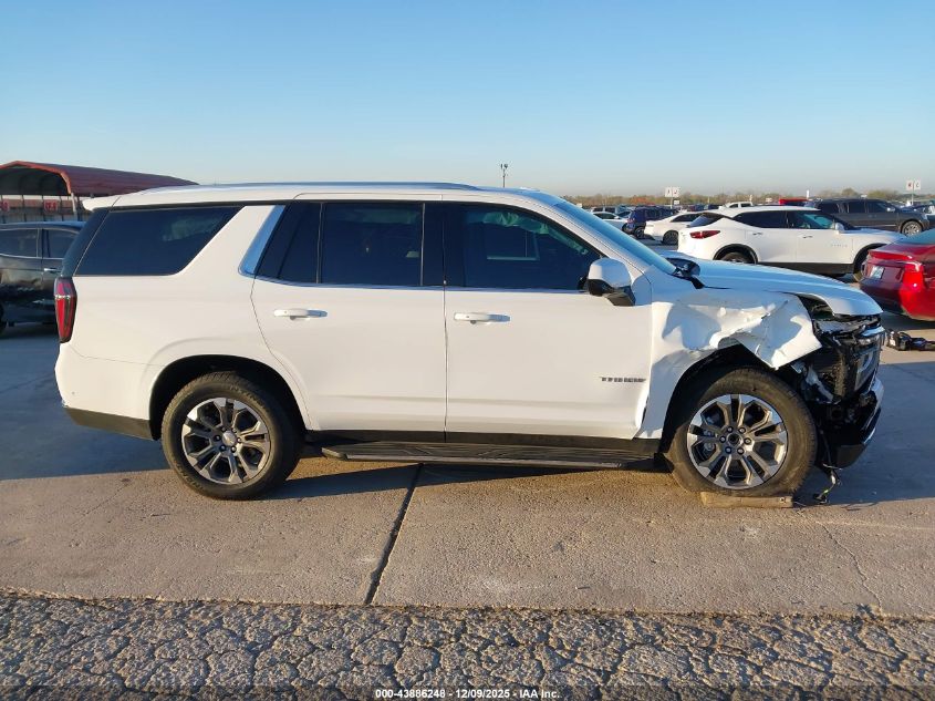2025 Chevrolet Tahoe 2Wd Ls VIN: 1GNS5MRD5SR224653 Lot: 43886248