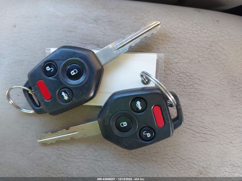 2009 Subaru Outback 3.0R Limited VIN: 4S4BP85CX94312317 Lot: 43886257