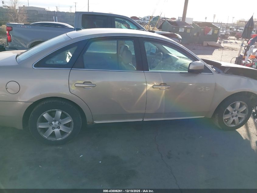 2007 Ford Five Hundred Sel VIN: 1FAFP24167G105105 Lot: 43886261