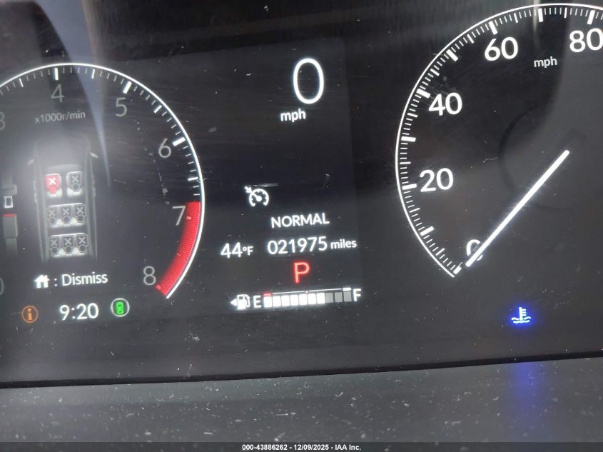 2025 Honda Odyssey Ex-L VIN: 5FNRL6H6XSB072113 Lot: 43886262